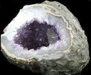 Deep Amethyst Crystal Geode - Uruguay #36904-3